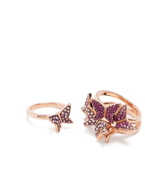 Lilia ring set on sale swarovski