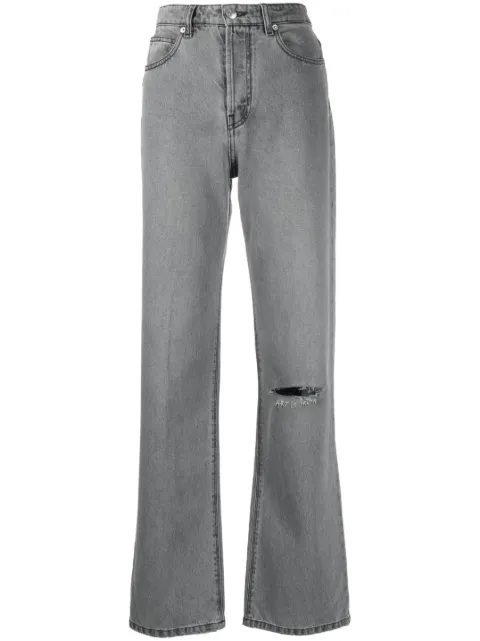 Zadig&Voltaire distressed straight-leg jeans