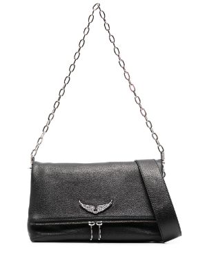 Zadig & Voltaire Leather Shoulder Bag - Neutrals Shoulder Bags, Handbags -  ZAV60702