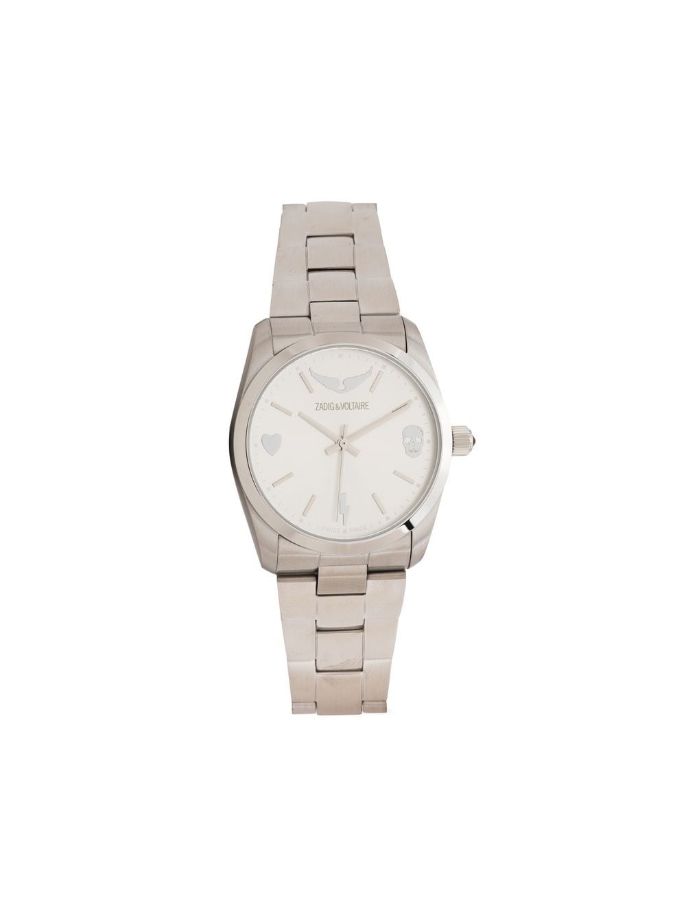 Zadig & Voltaire Time2love 37mm In Silver