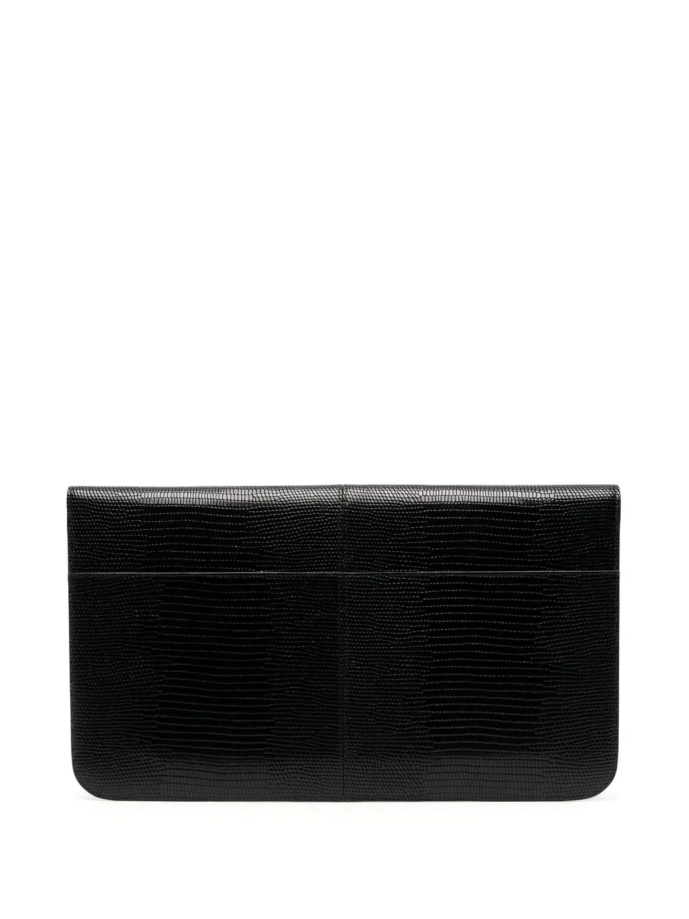 Shop Zadig & Voltaire Leather Clutch Bag In Black