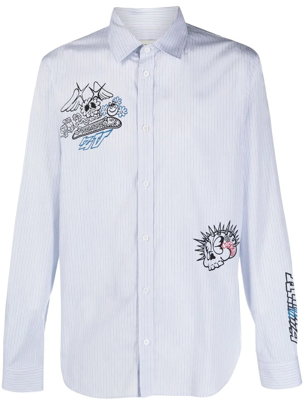 

Zadig&Voltaire camisa Stan con motivo a rayas - Azul