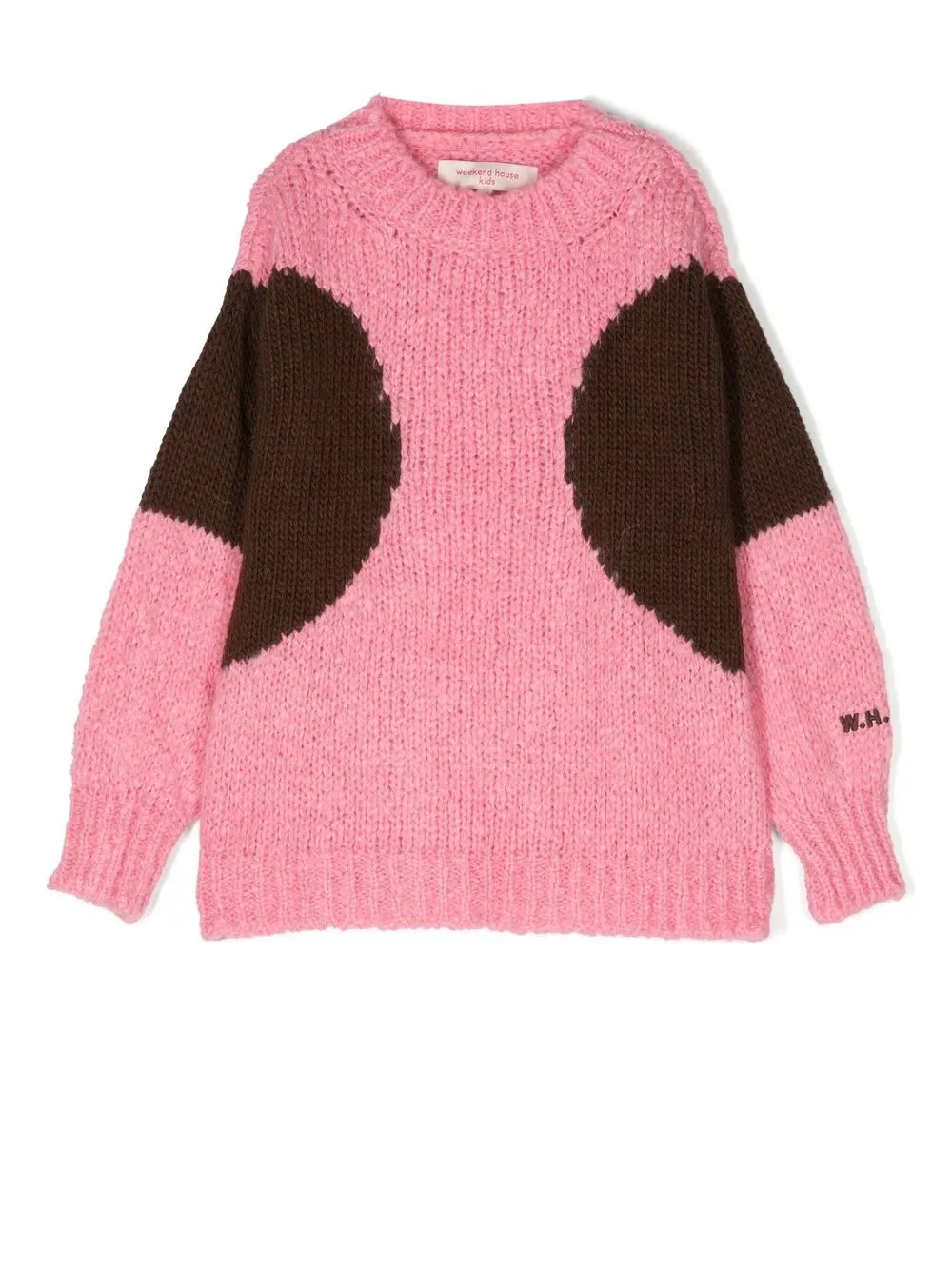 

Weekend House Kids. chunky-knit jumper - Pink