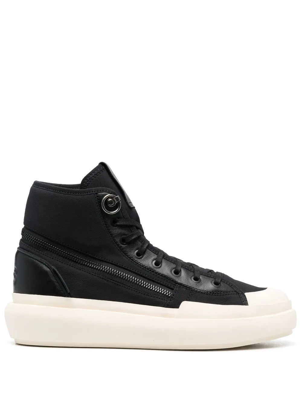 

Y-3 tenis altos Ataju Court - Negro