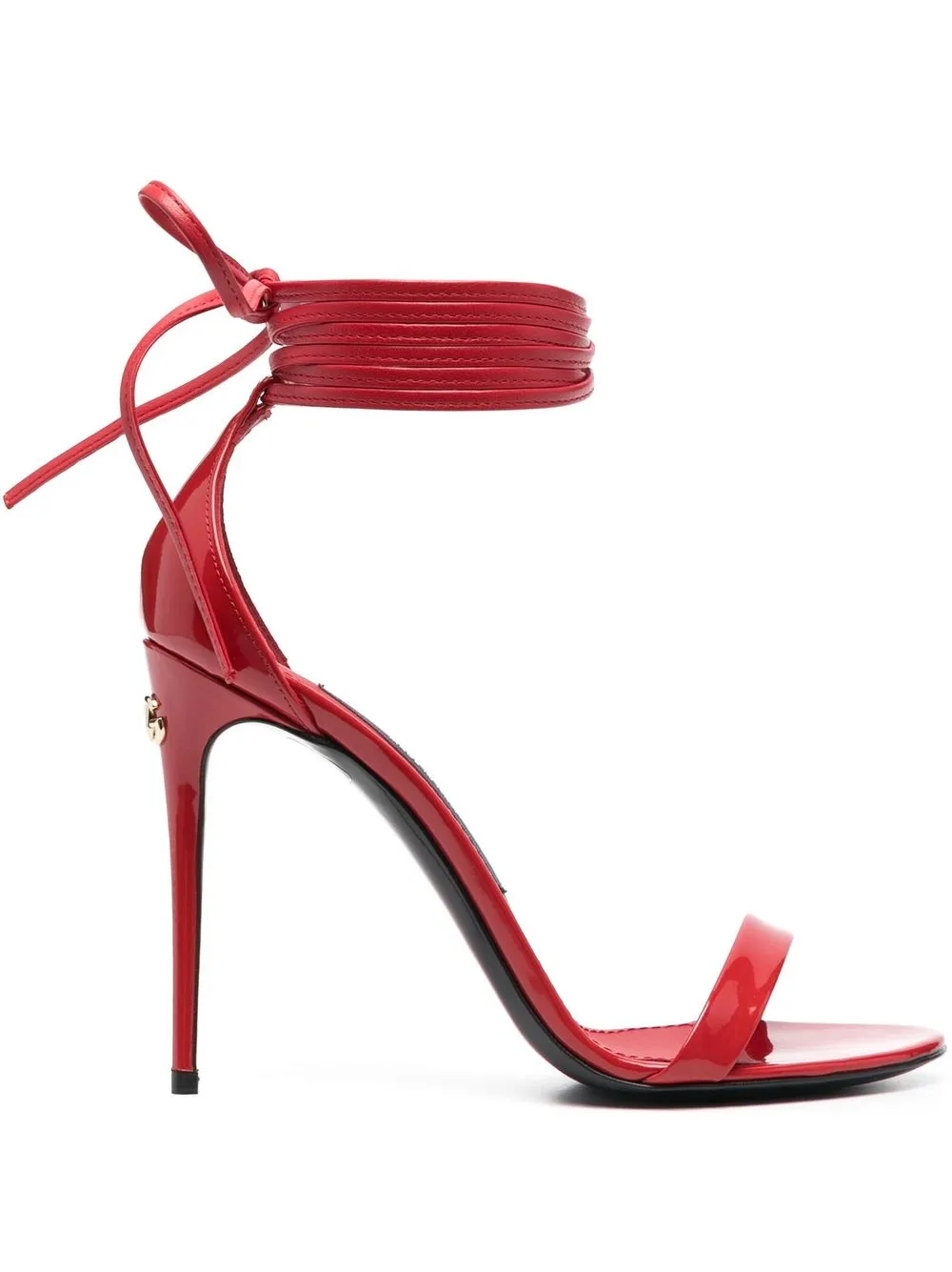 

Dolce & Gabbana Keira ankle-tie sandals - Red