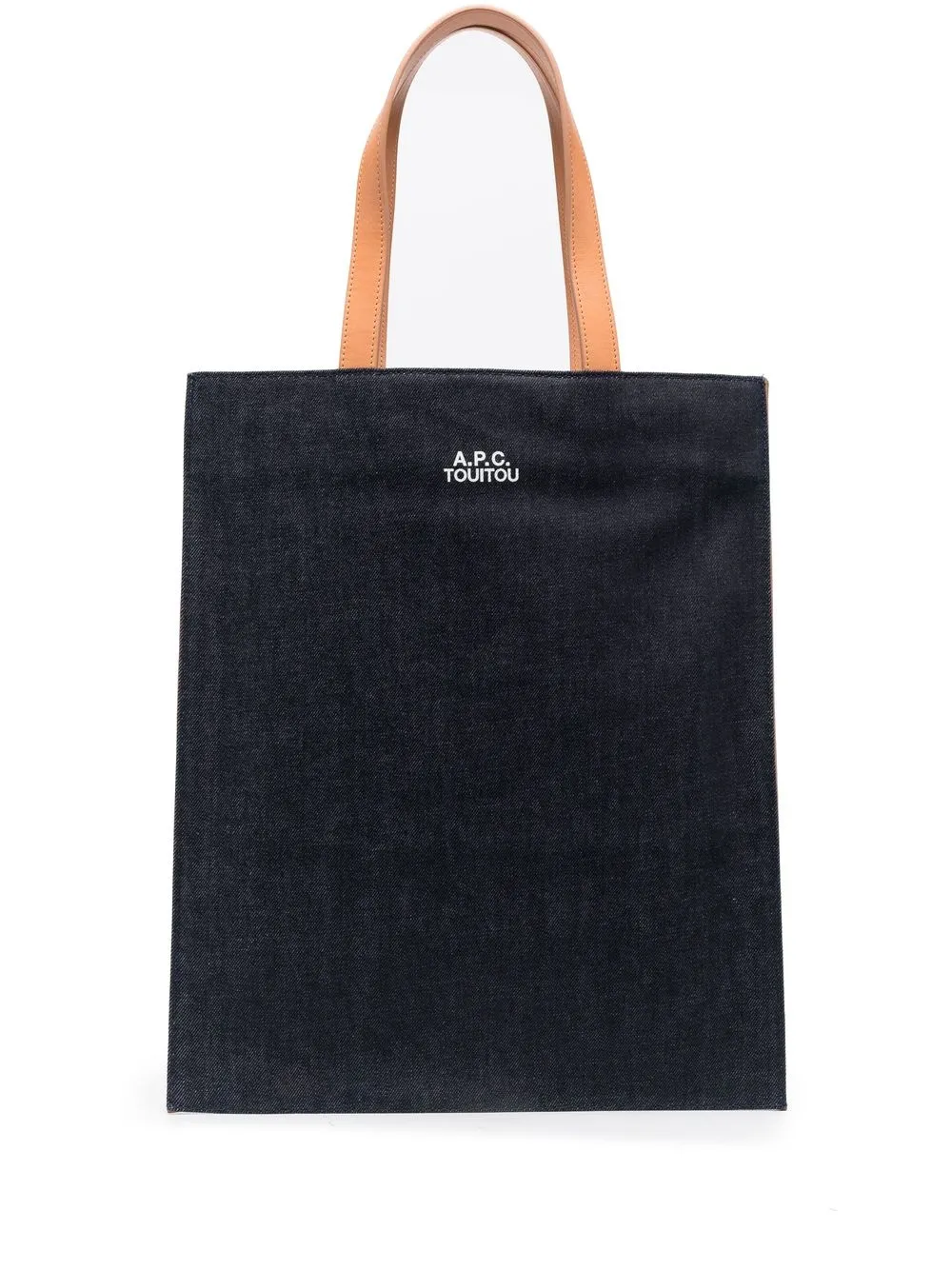 

A.P.C. Social Status tote bag - Blue