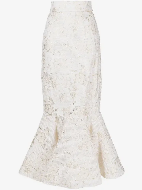 Bambah high-waisted mermaid skirt