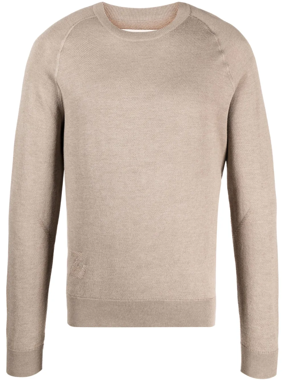 Zadig & Voltaire Thomaso Raglan-sleeves Jumper In Ficelle