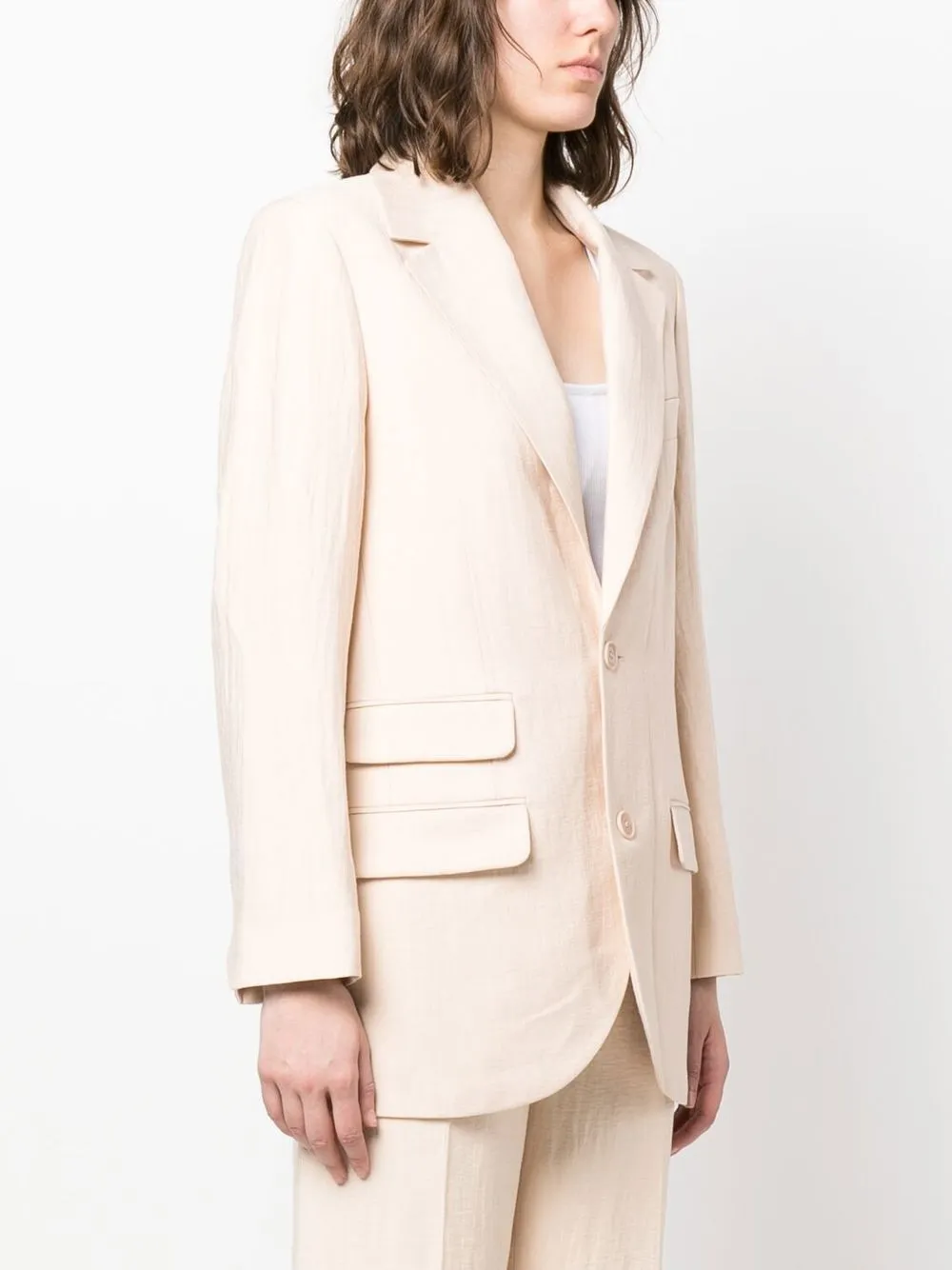 Zadig & Voltaire Single-buttoned Blazer In Neutrals
