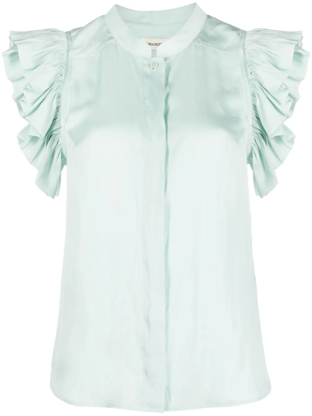 Zadig&Voltaire ruffled-sleeve blouse
