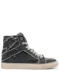 Zadig&Voltaire Flash hi-top sneakers - Black