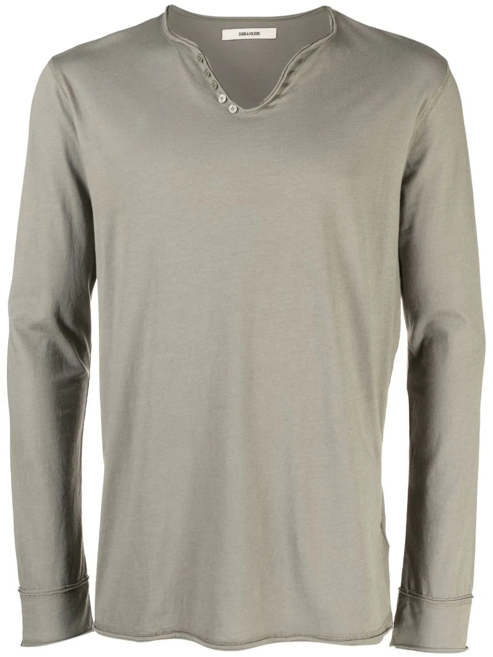 

Zadig&Voltaire V-neck long-sleeve top - Green