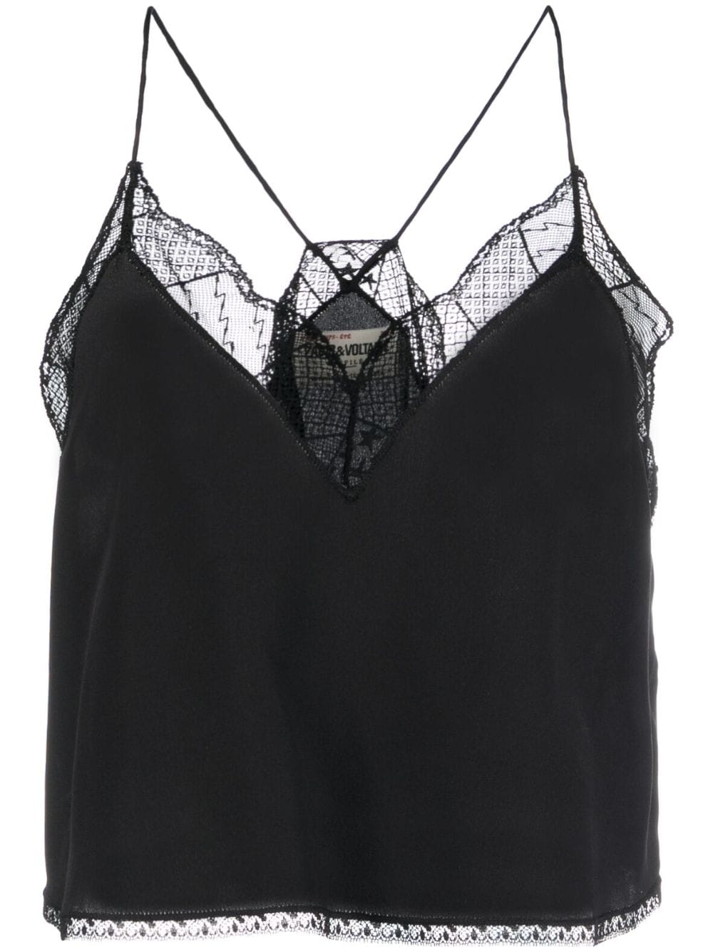 Zadig&Voltaire Christy lace-trim Camisole - Farfetch