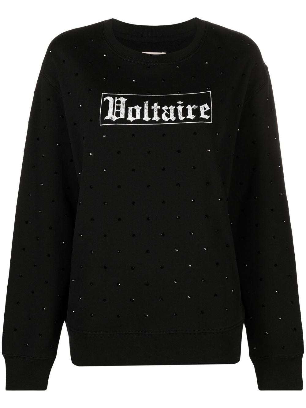 Zadig&Voltaire Nala Rhinestone Embellished Sweatshirt - Farfetch