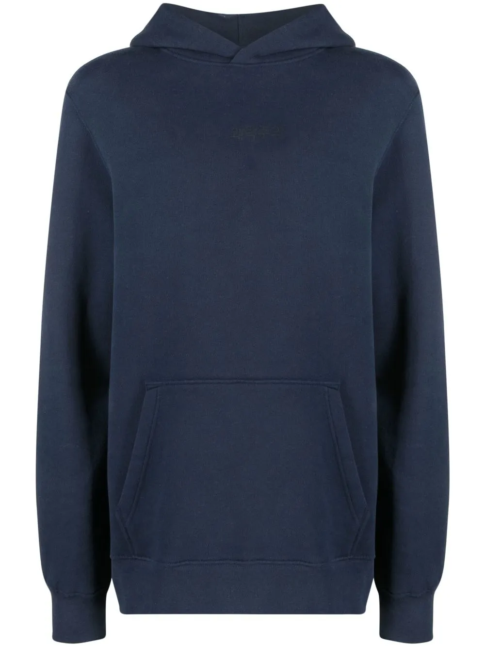 

Zadig&Voltaire logo-print cotton hoodie - Blue