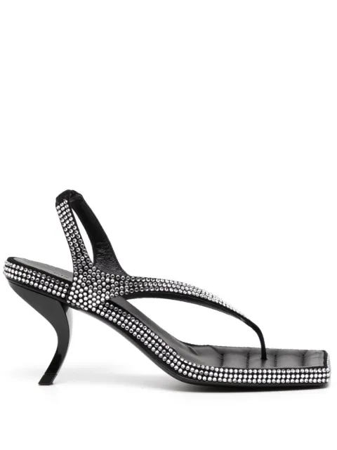 GIABORGHINI Rosie 13 70mm thong sandals