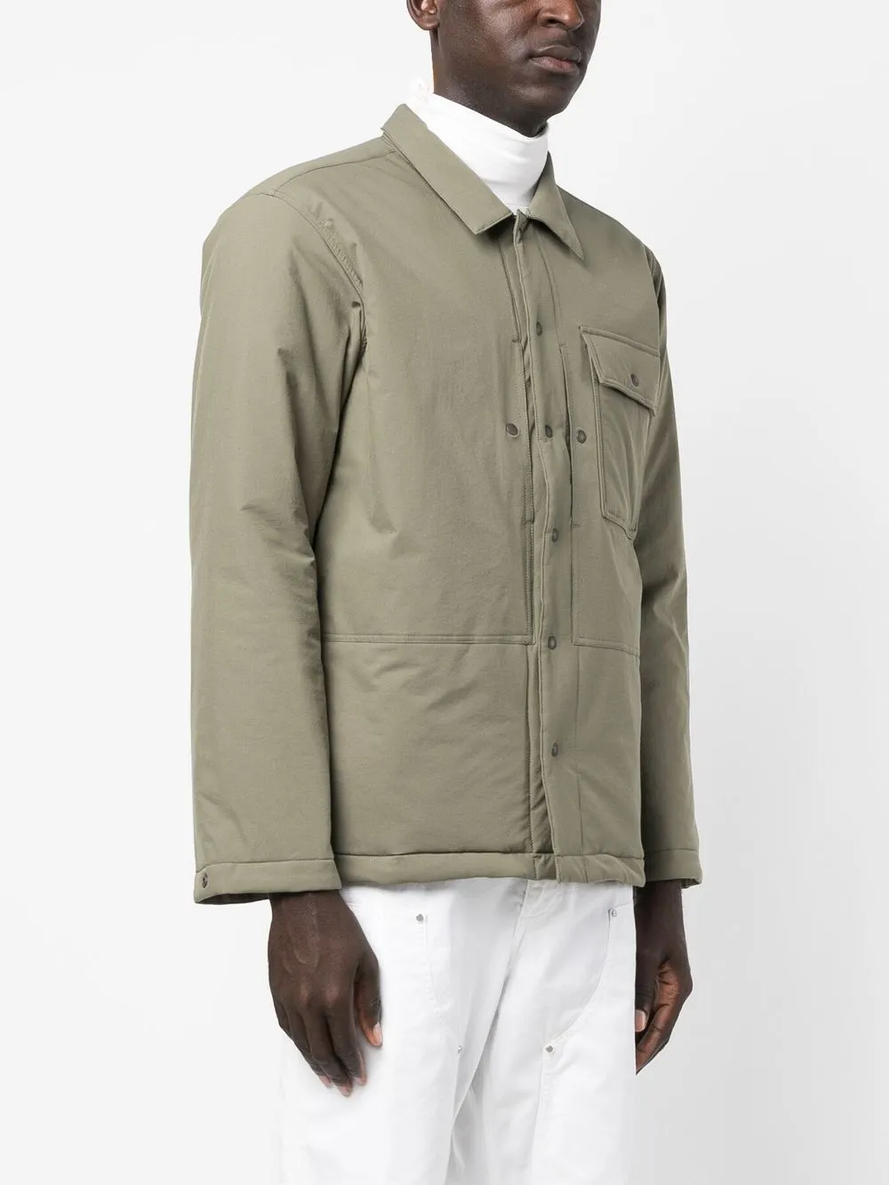 Descente ALLTERRAIN pressstud Fastening Shirt Jacket Farfetch