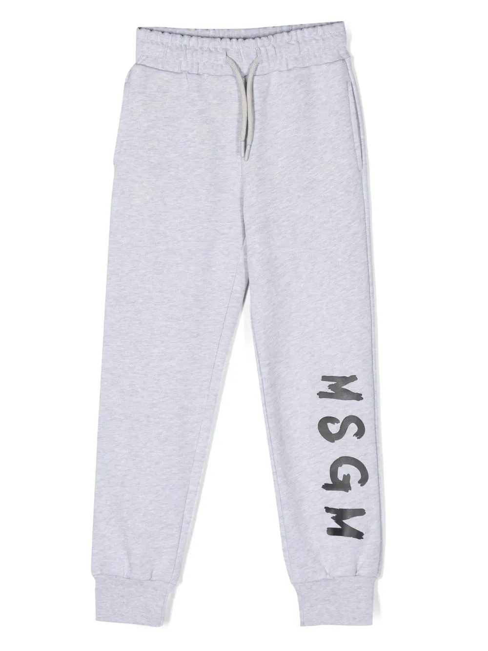 

MSGM Kids logo-print track pants - Grey