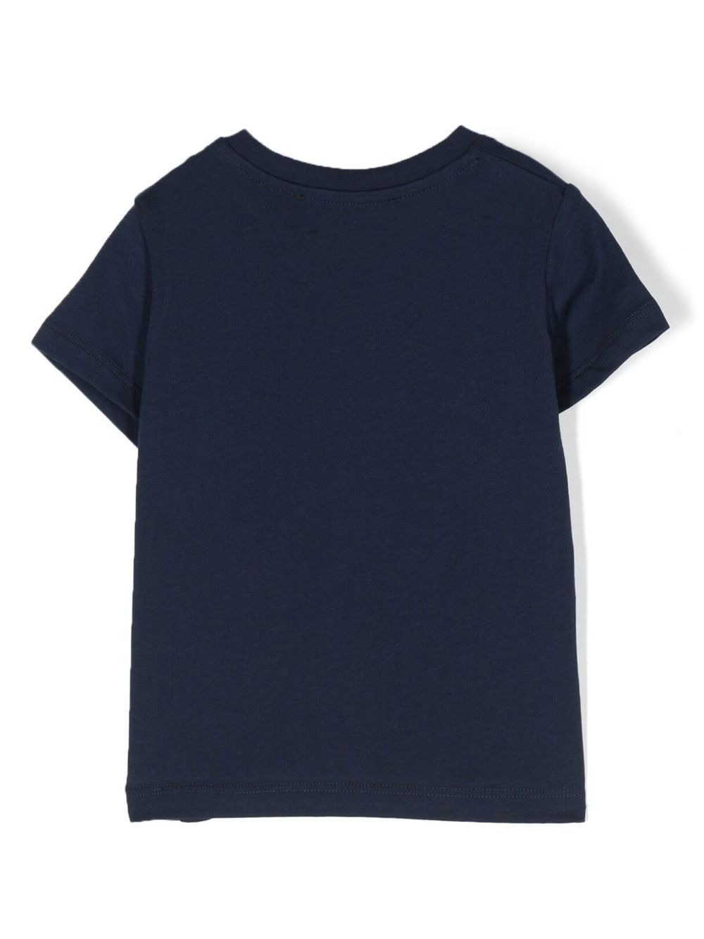 MSGM Kids T-shirt met logoprint - Blauw