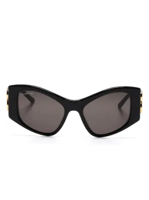 Balenciaga Eyewear キャットアイ サングラス | ブラック | FARFETCH JP