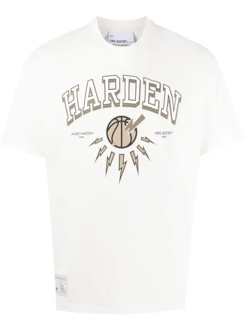 Neil Barrett x James Harden t-shirt à logo imprimé