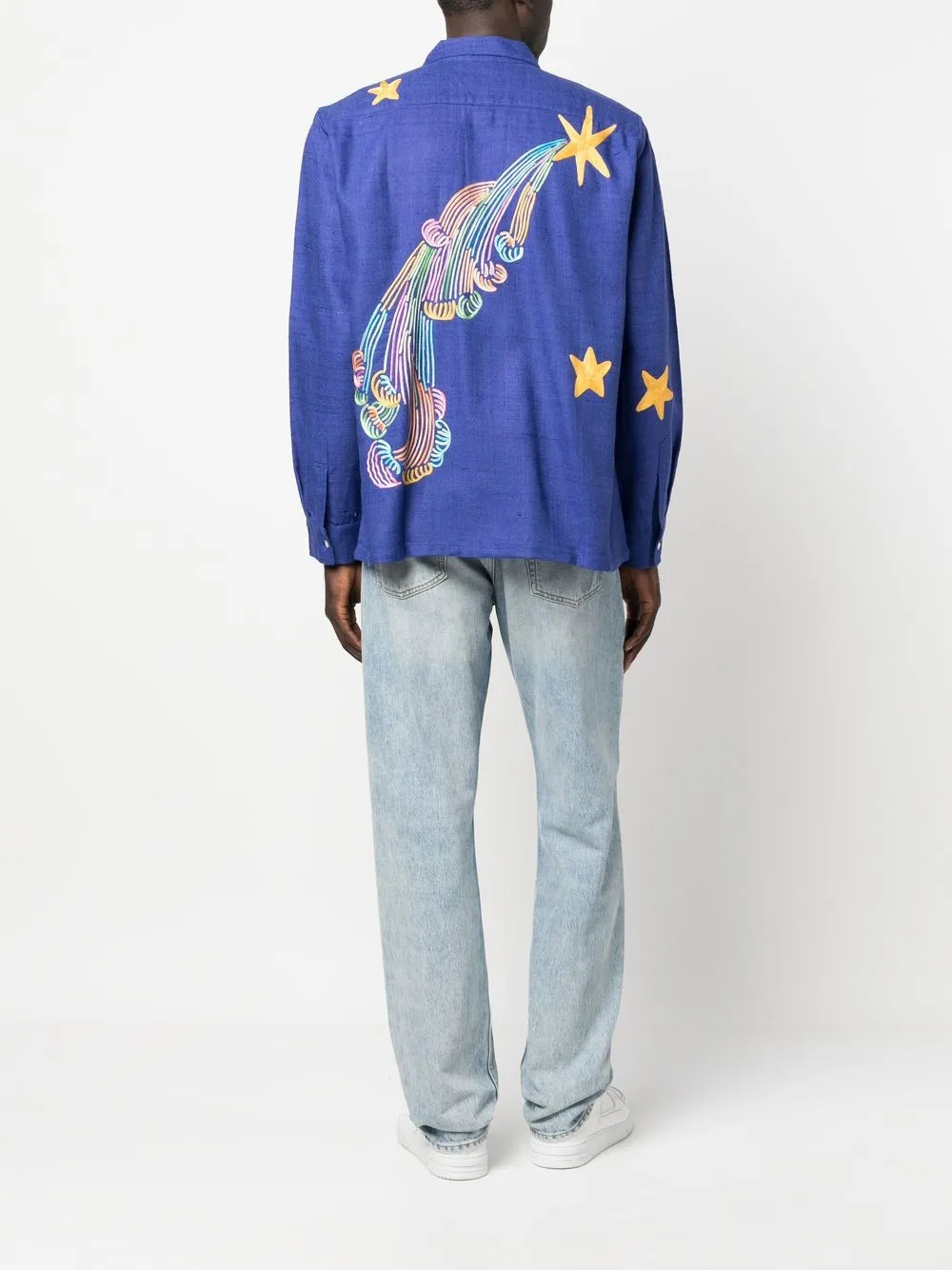 Sky High Farm Botticelli Hemd mit Stern-Patches | Hemden | Image 2