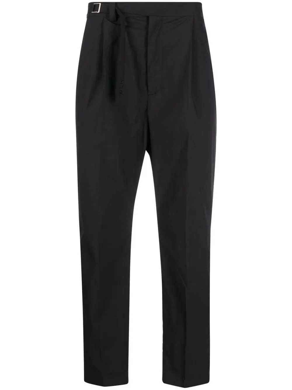 

White Mountaineering Tech Weather tapered-leg trousers - Black