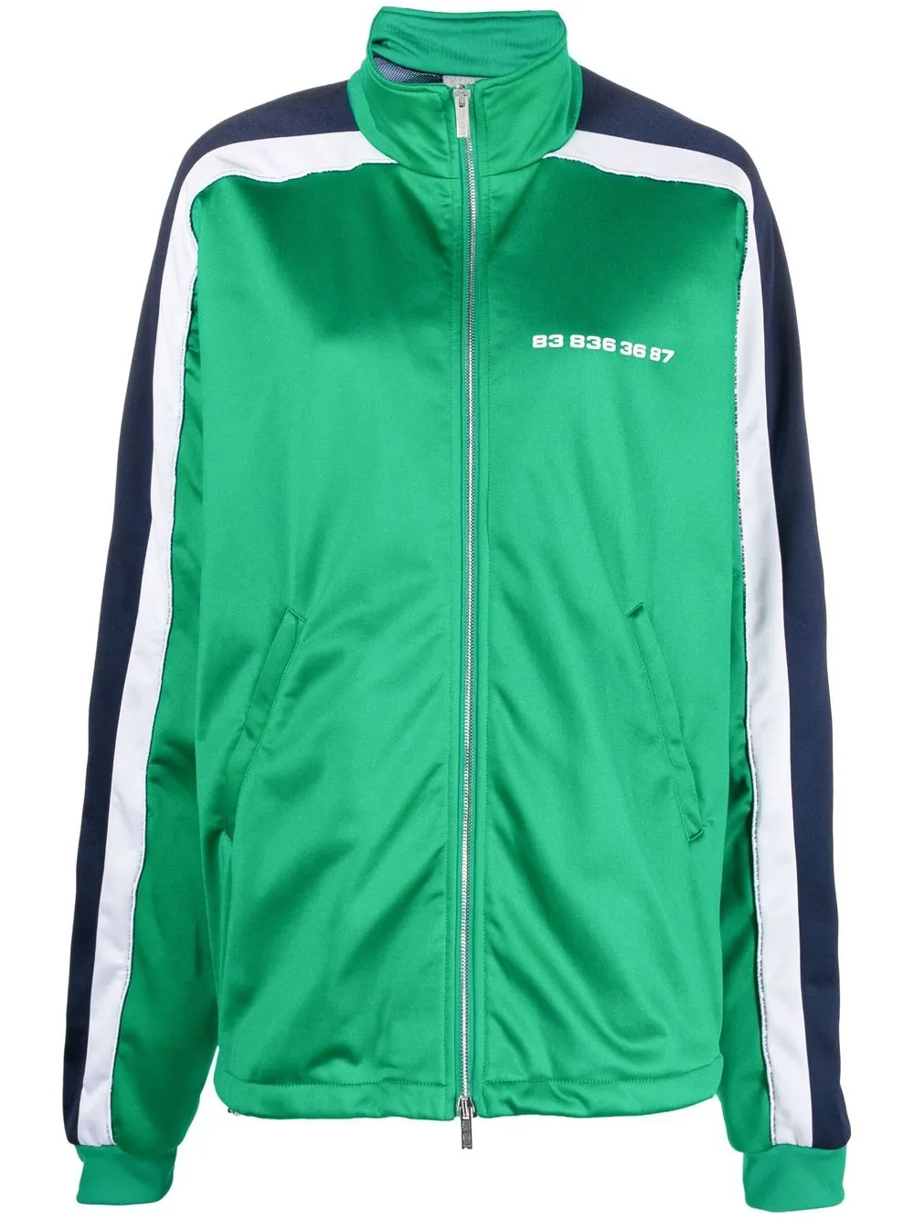 

VTMNTS side-stripe track jacket - Green