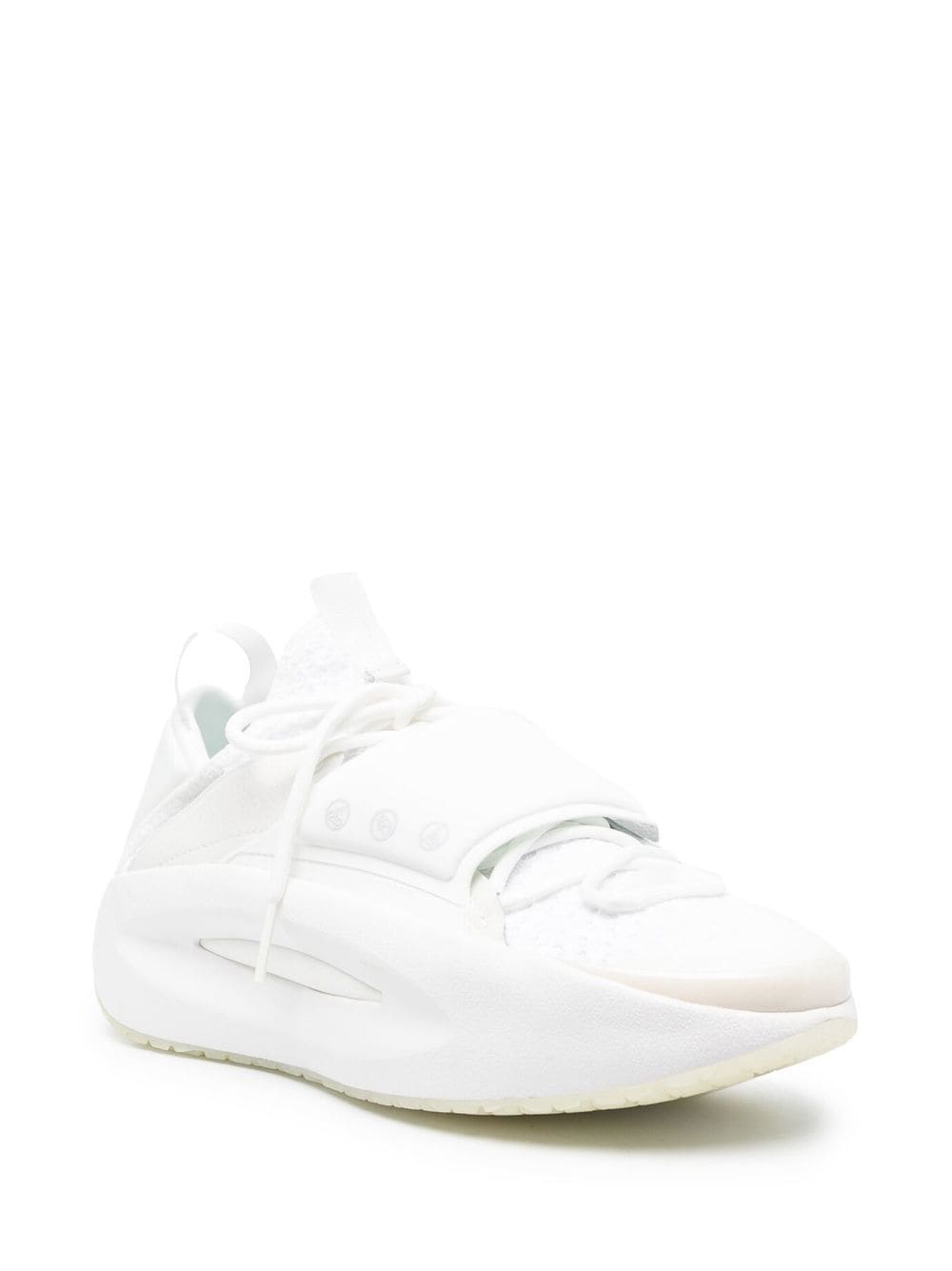 Shop Li-ning Chunky Lace-up Sneakers In White