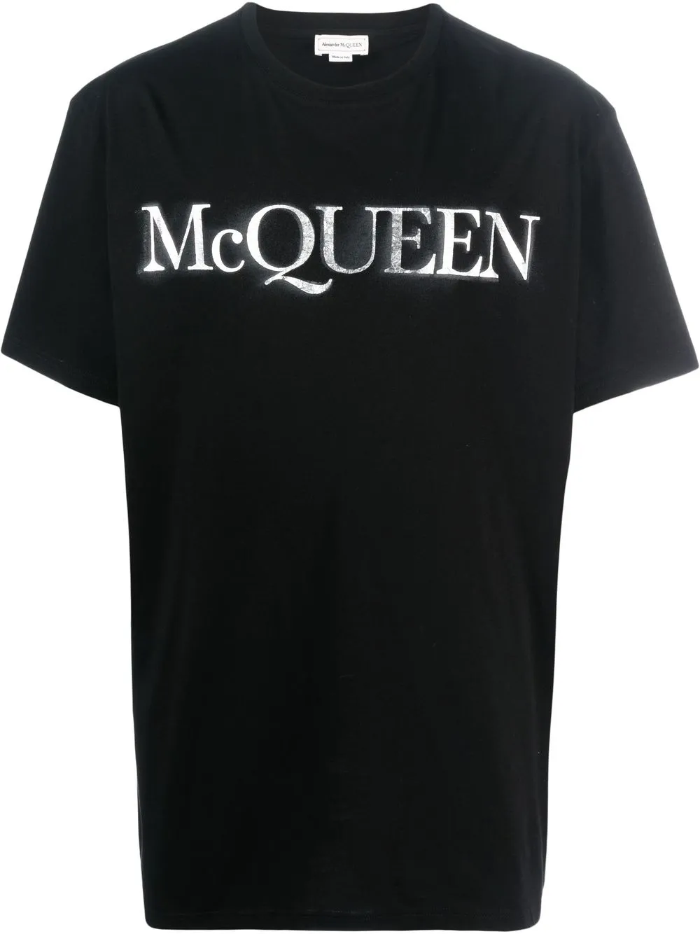 

Alexander McQueen logo-print T-shirt - Black