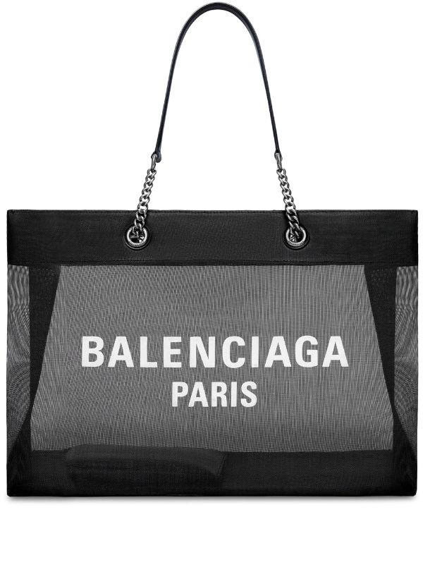 Balenciaga Womens Duty Free Tote Bag in Black  LNCC