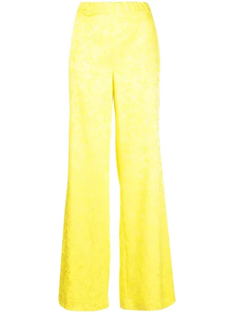 P.A.R.O.S.H. pantalones con motivo en jacquard 