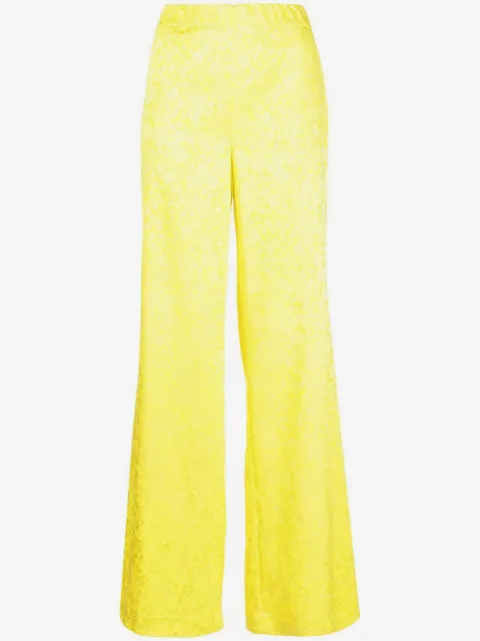 P.A.R.O.S.H. pantalon à motif en jacquard