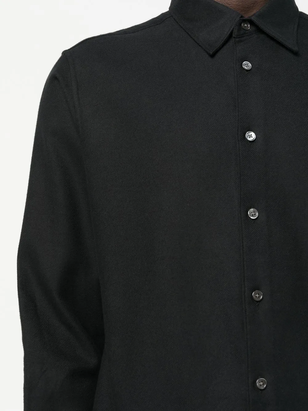 Theory pointcollar longsleeve Shirt Farfetch