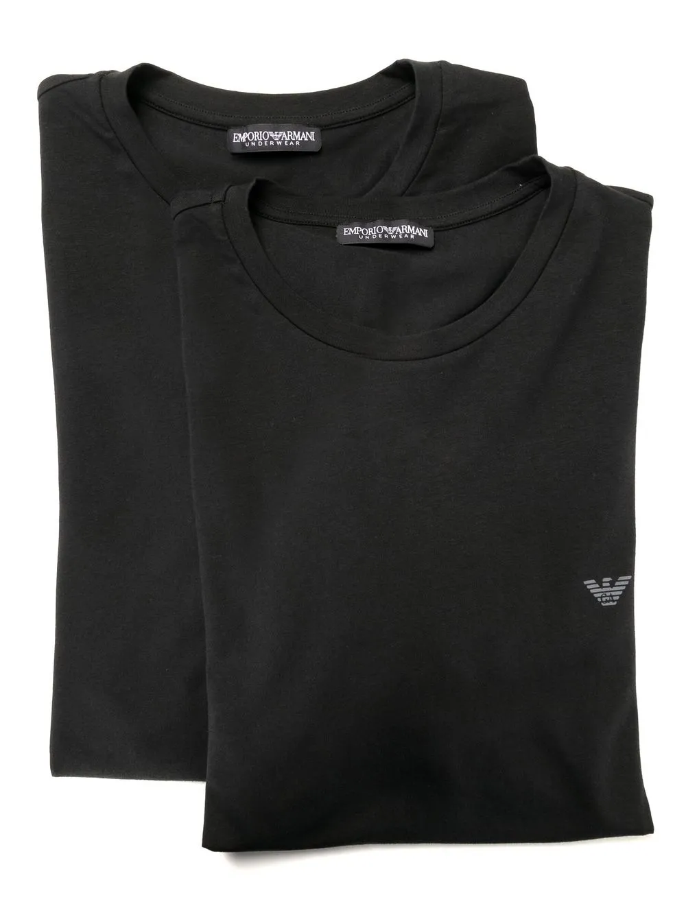 

Emporio Armani logo-print cotton T-shirt set - Black