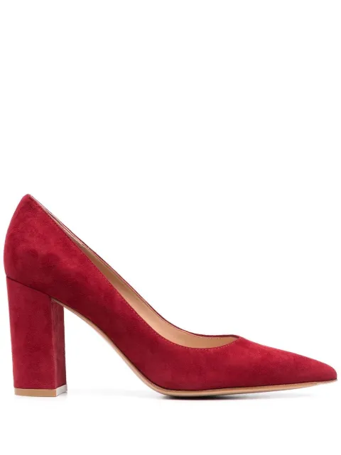 Gianvito Rossi Piper 85mm suede pumps