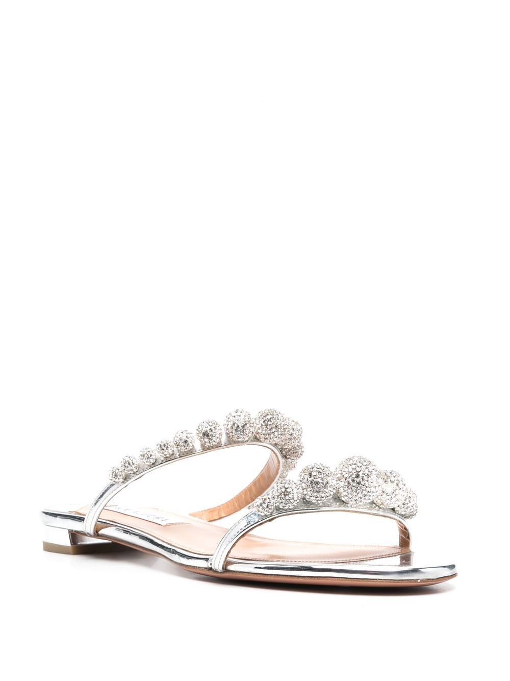 Aquazzura Disco Dancer sandalen - Zilver