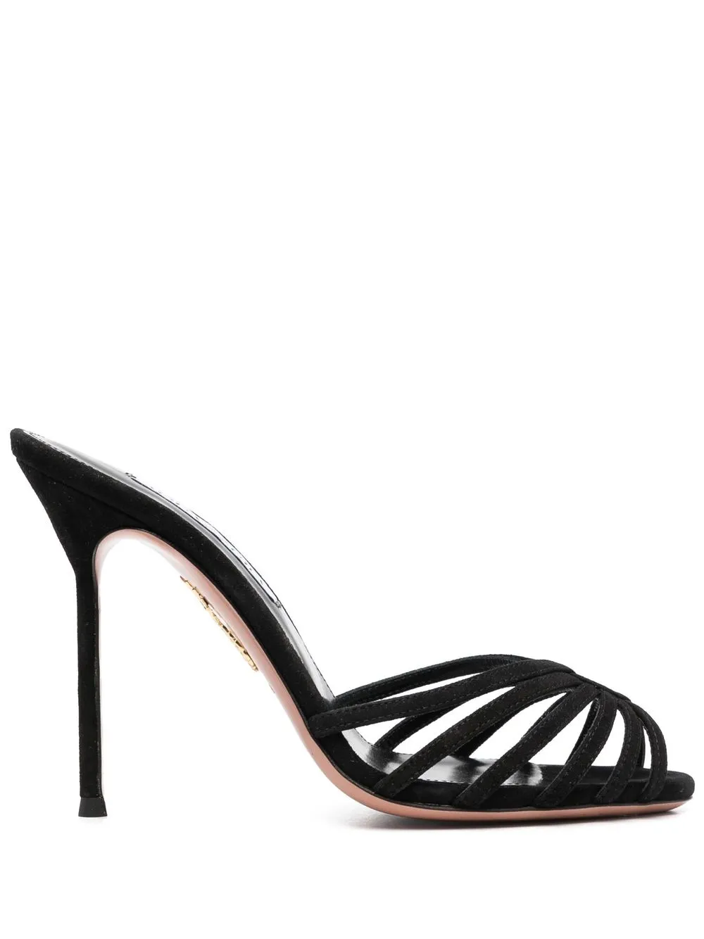 

Aquazzura Flow 105mm mules - Black