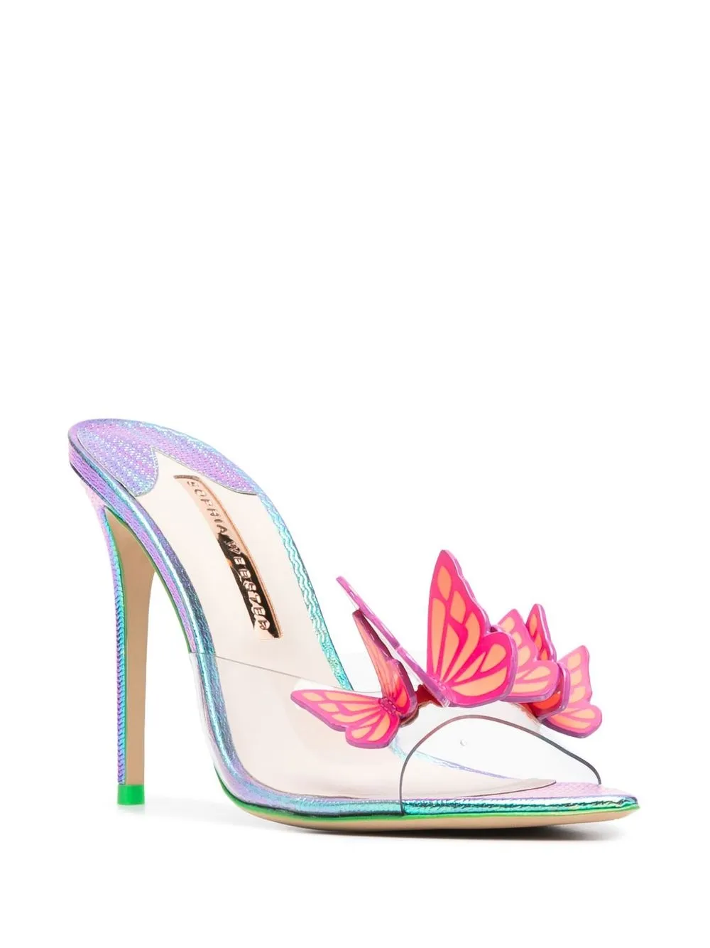 Sophia Webster Vanessa stiletto pumps - Groen