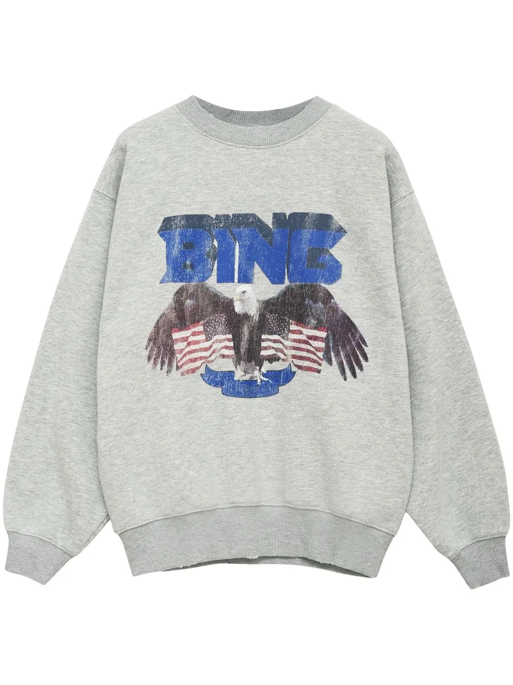 

ANINE BING graphic-print sweater - Grey