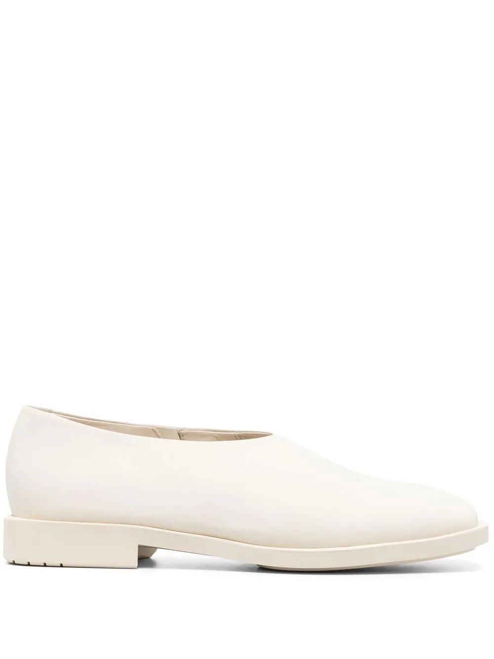 

AT KOLLEKTIVE Bianca leather loafers - White