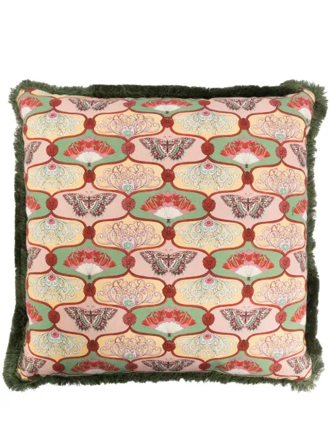 GERGEI ERDEI coussin Giardino à imprimé papillon