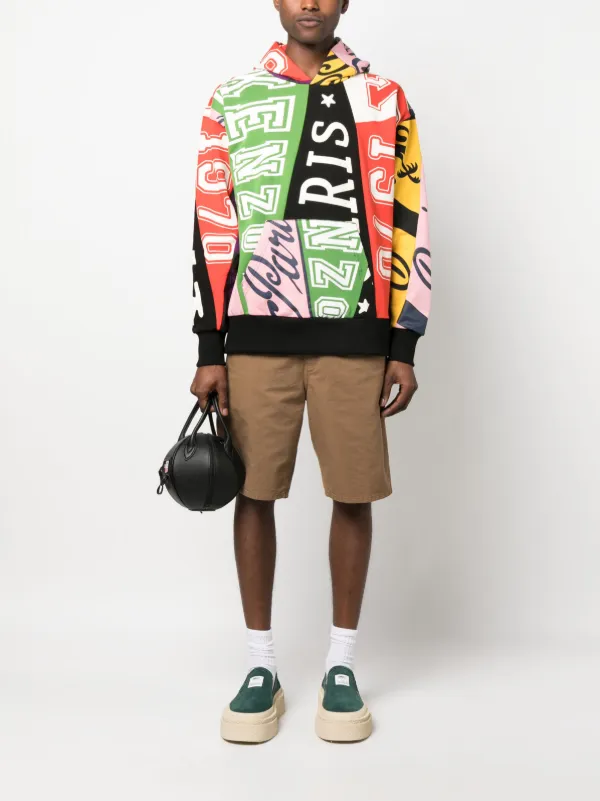 パーカー・フーディ KENZO SS23 FLAG SWEATSHIRT (FD55SW492_4MFMU) Kenzo Flag-print Cotton Hoodie | Green | FARFETCH