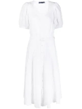 polo ralphlauren アイレットミニドレス 即納ラルフローレン アイレットドレス ネイビー 95-125cm (Ralph