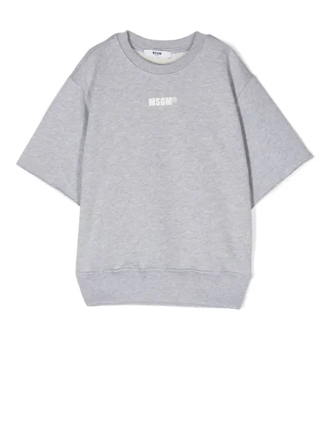 MSGM Kids logo-print T-shirt 
