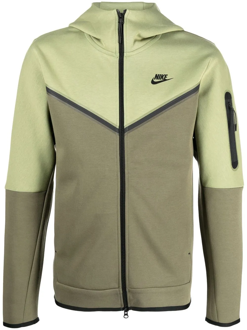 

Nike swoosh-logo detail hoodie - Green