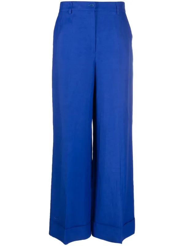 パンツ PAROSH Women Straight Pants D232214 RAISA25 046 BLU CIELO BL 19311147_43988194_600.jpg