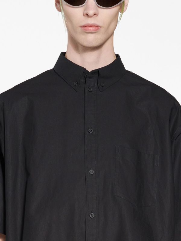 Balenciaga Tape Type short-sleeved Shirt - Farfetch