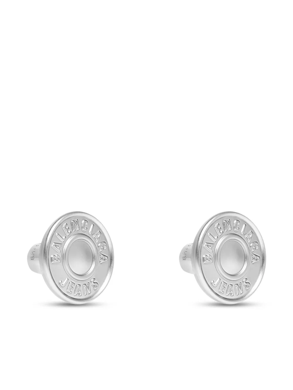 Balenciaga engravedlogo Earrings Farfetch