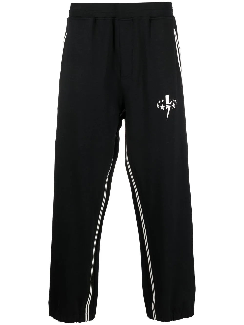 

Neil Barrett x James Harden logo-print sweatpants - Black